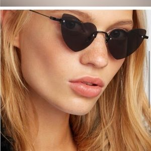 Saint Laurent / YSL Loulou Heart Sunglasses